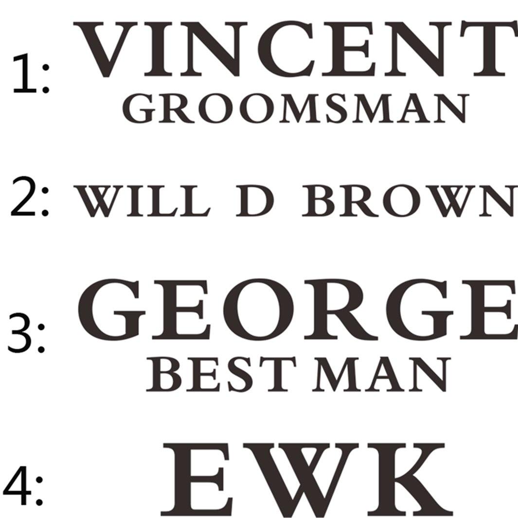 Groomsmen Gift, Personalized Wine & Beer Opener, Wedding Gift, Anniversary Gift - Engravedideas